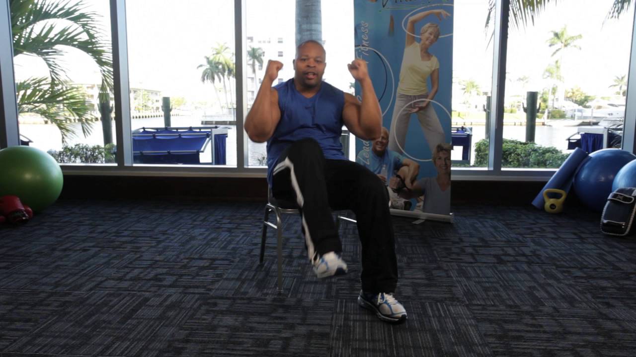 Senior seated ab exercise you can do at home by Curtis Adams ...